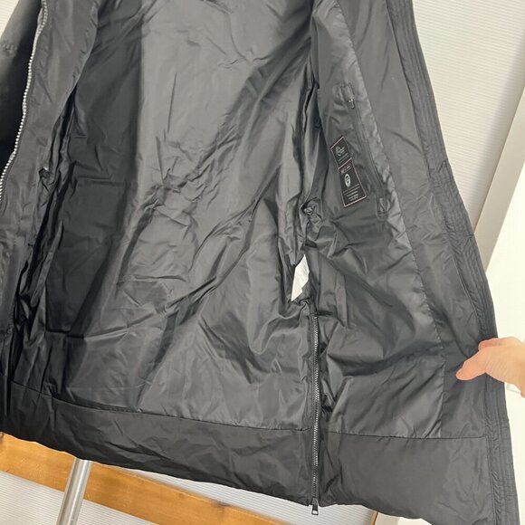 NWT Mondetta Black 700 Fill Power‎ Duck Down Mid-Length Puffer Winter Coat Sz S - Picture 9 of 12